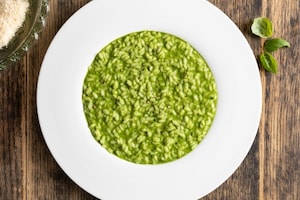 Preparazione Risotto al basilico - Fase 3