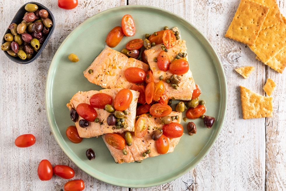 Salmone in padella ricetta