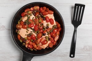 Preparazione Salmone in padella - Fase 2