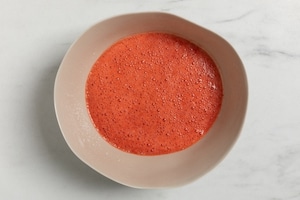 Preparazione Sorbetto alla fragola - Fase 1