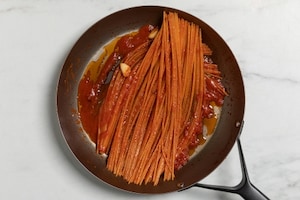 Preparazione Spaghetti all'assassina - Fase 2