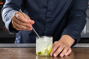 Preparazione Caipiroska - Fase 4