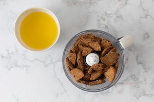 Preparazione Cheesecake al cocco - Fase 1