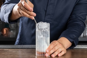 Preparazione Gin Fizz - Fase 5