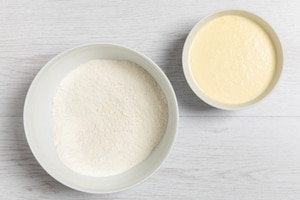 Preparazione Pancake salati al Grana Padano DOP - Fase 1