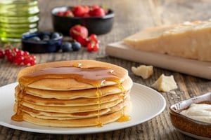 Preparazione Pancake salati al Grana Padano DOP - Fase 4