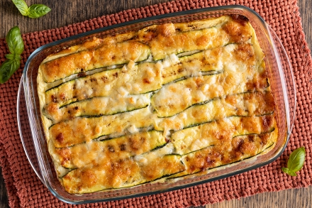 Preparazione Parmigiana di zucchine e patate  - Fase 4 Preparazione Parmigiana di zucchine e patate  - Fase 4