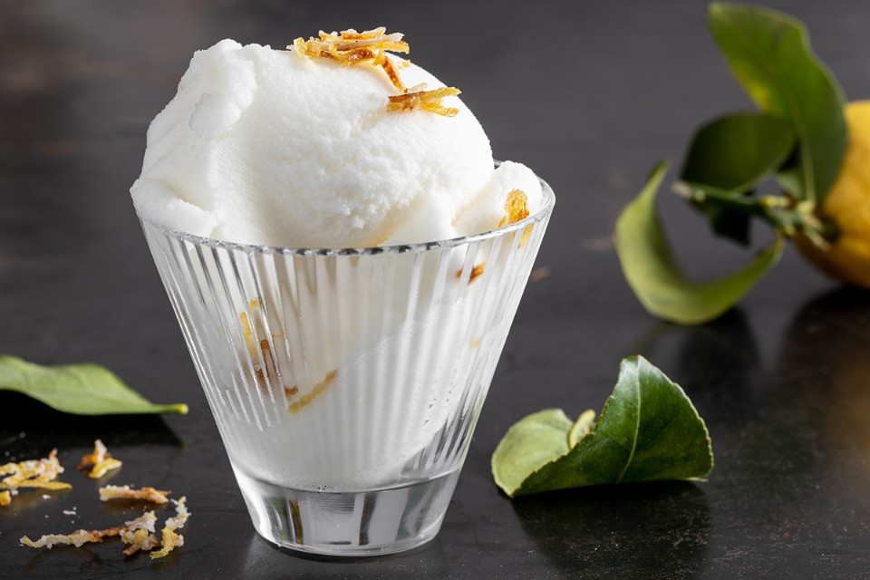 Sorbetto al limone Sorbetto al limone