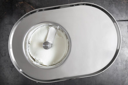 Preparazione Sorbetto al limone - Fase 2 Preparazione Sorbetto al limone - Fase 2