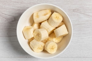 Preparazione Sorbetto alla banana - Fase 1