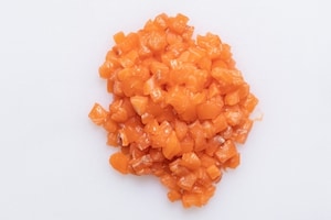 Preparazione Tartare di salmone e avocado - Fase 2