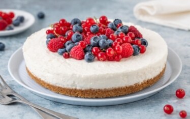 Torta fredda allo yogurt