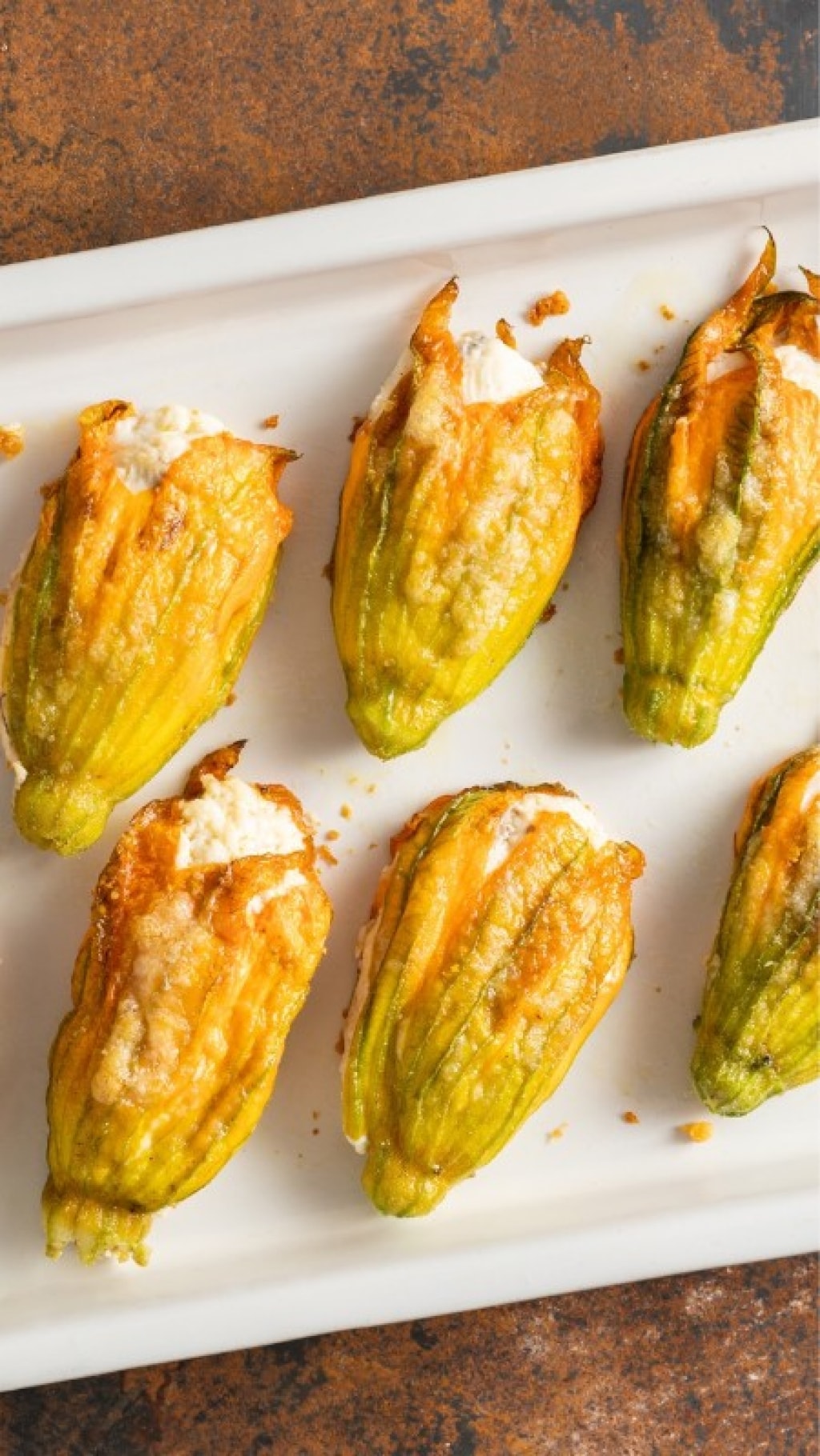 Fiori di zucca al forno facilissimi