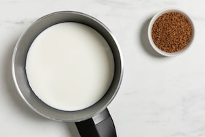 Preparazione Gelato al caffè - Fase 1