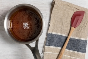 Preparazione Gelato al caramello salato - Fase 1