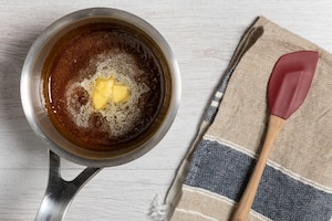 Preparazione Gelato al caramello salato - Fase 2