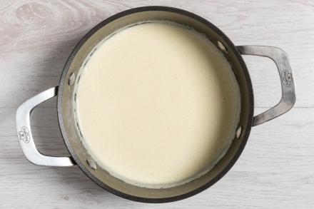 Preparazione Gelato al caramello salato - Fase 3 Preparazione Gelato al caramello salato - Fase 3