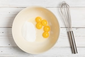 Preparazione Gelato allo zabaione - Fase 1
