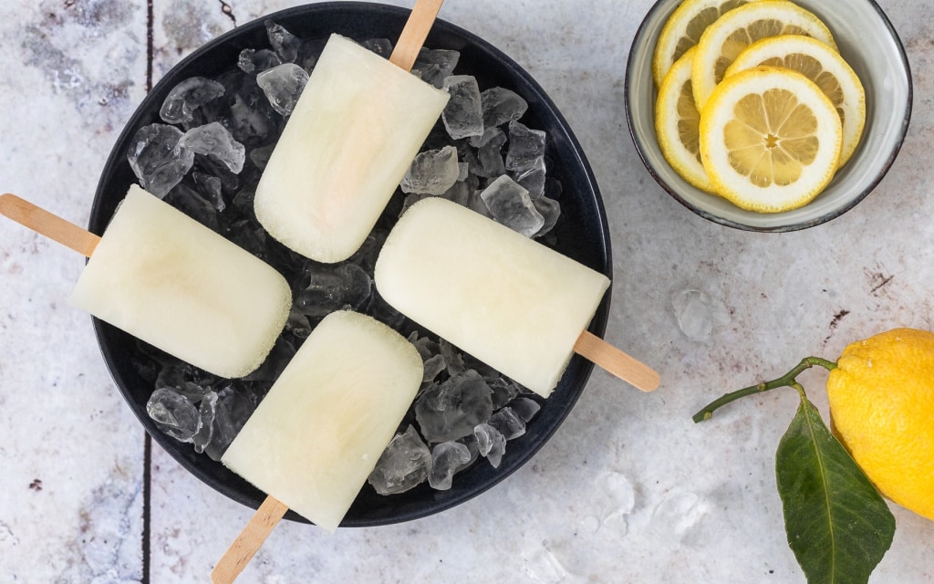 Ghiaccioli al limone