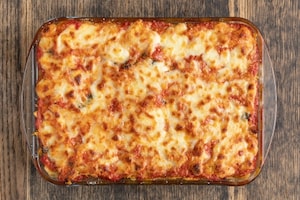 Preparazione Parmigiana di fiori di zucca - Fase 4