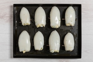Preparazione Seppie ripiene al forno - Fase 2
