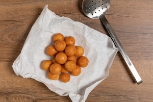 Preparazione Sfere di parmigiano - Fase 2