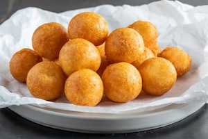 Preparazione Sfere di parmigiano - Fase 2