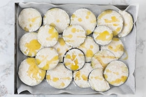 Preparazione Torta di melanzane - Fase 1