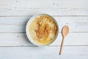 Preparazione Cheesecake salata senza cottura fichi e speck - Fase 2