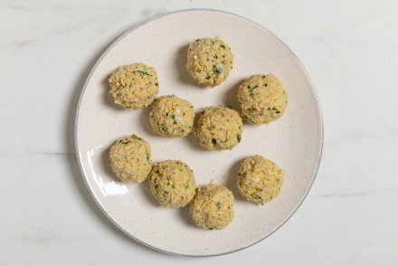 Preparazione Falafel - Fase 3 Preparazione Falafel - Fase 3