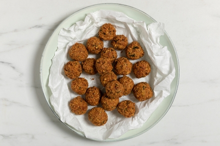 Preparazione Falafel - Fase 3 Preparazione Falafel - Fase 3