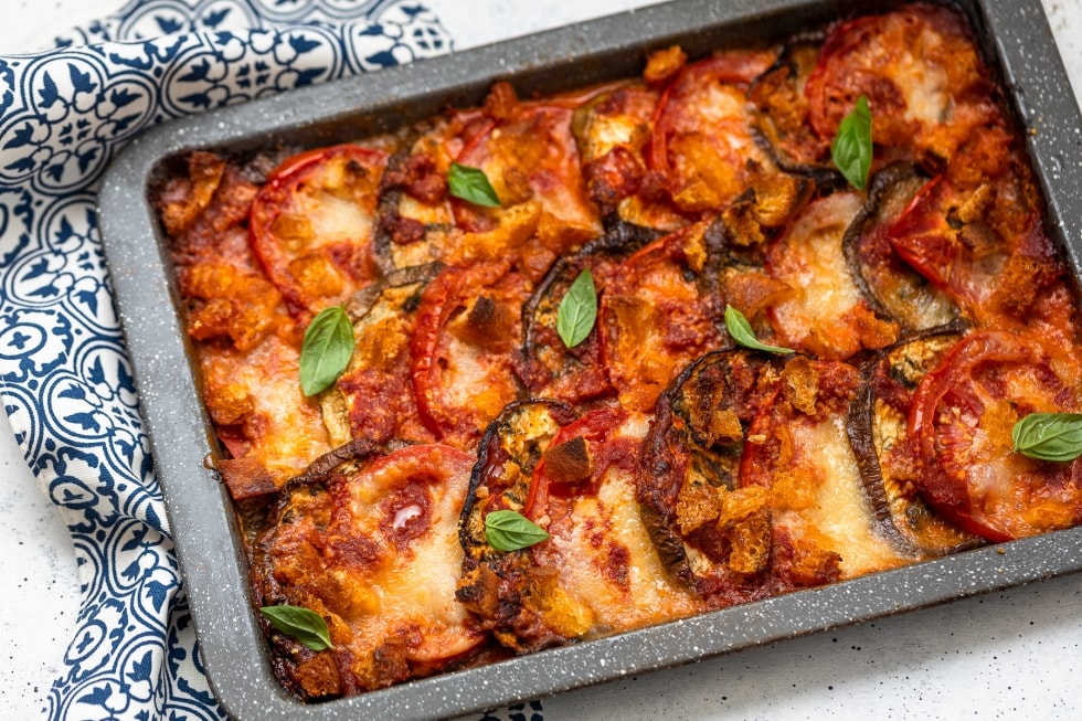 Parmigiana in teglia ricetta