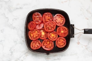 Preparazione Pomodori grigliati - Fase 3