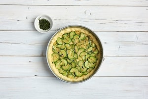 Preparazione Sbriciolata di patate, zucchine e formaggio - Fase 4