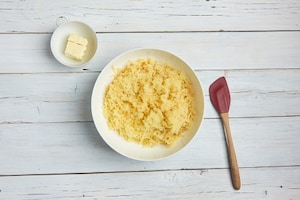 Preparazione Sbriciolata di patate, zucchine e formaggio - Fase 2