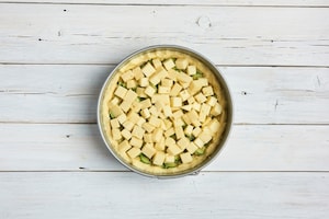 Preparazione Sbriciolata di patate, zucchine e formaggio - Fase 5