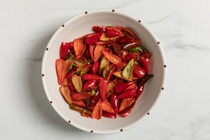 Preparazione Confettura di peperoncini piccanti - Fase 1