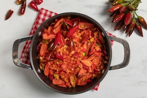 Preparazione Confettura di peperoncini piccanti - Fase 2