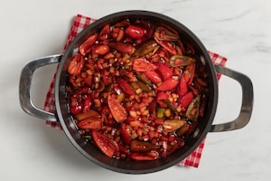 Preparazione Confettura di peperoncini piccanti - Fase 3