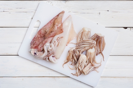 Preparazione Frittura di pesce mista - Fase 1 Preparazione Frittura di pesce mista - Fase 1