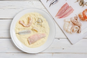 Preparazione Frittura di pesce mista - Fase 4