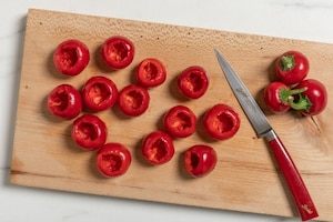 Preparazione Peperoncini piccanti ripieni di tonno - Fase 1