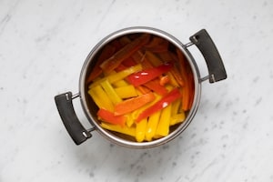 Preparazione Peperoni sott'olio - Fase 1