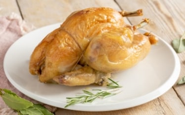 Pollo di Bresse al forno