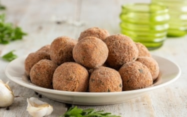 Polpette di carne vegetale