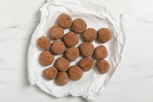 Preparazione Polpette di carne vegetale - Fase 4