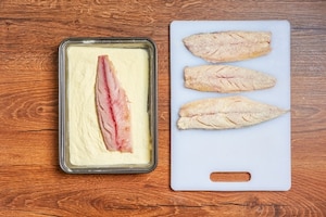 Preparazione Sgombro fritto - Fase 1