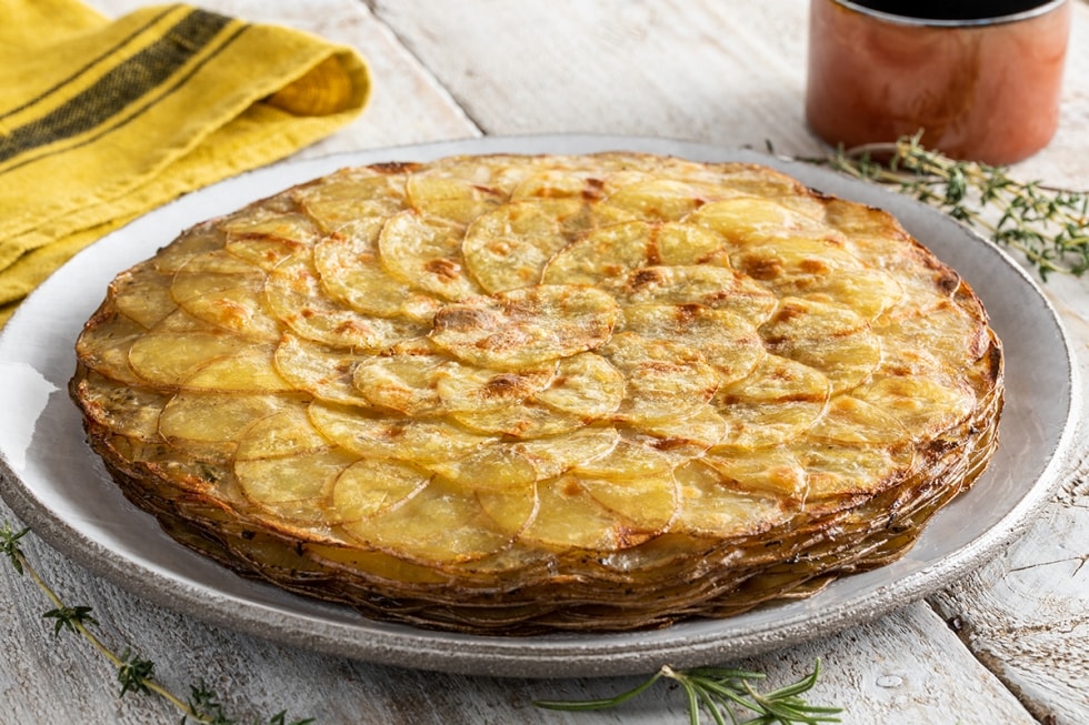 Tortino di patate al forno ricetta