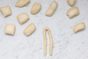 Preparazione Treccine dolci - Fase 3