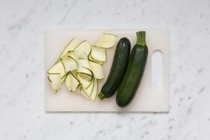 Preparazione Zucchine in carrozza - Fase 1